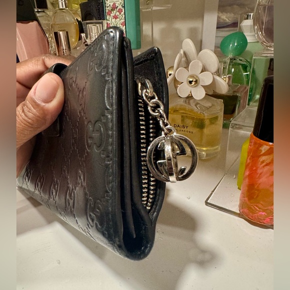 Authentic Gucci Black Guccissima Leather Continental Wallet - Picture 4 of 13